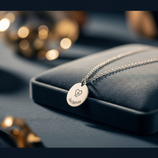 Collares de plata personalizados LuzDePlata: el regalo perfecto y único para esa persona especial.
