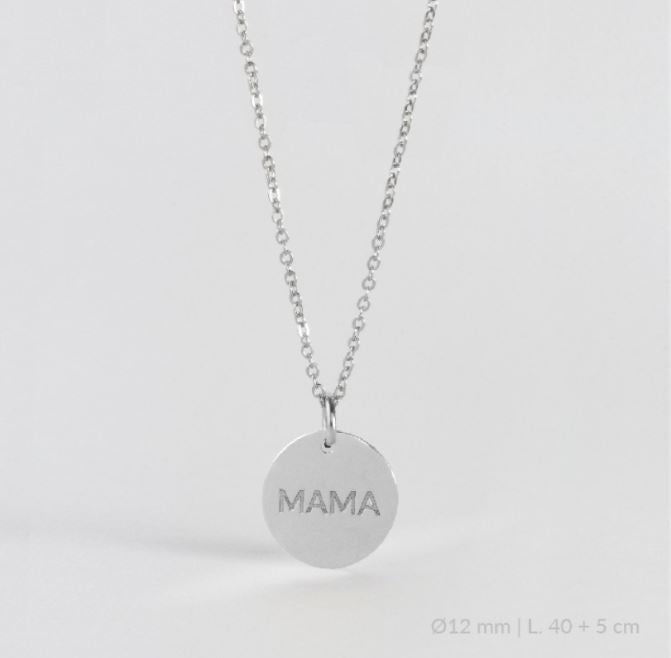 GARGANTILLA DE PLATA DE LEY - ACABADO : RODIADO