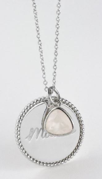 GARGANTILLA DE PLATA DE LEY - ACABADO : RODIADO