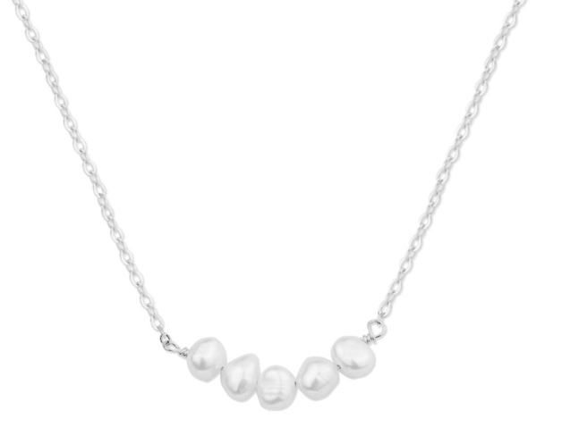 GARGANTILLA DE PLATA DE LEY - ACABADO : RODIADO