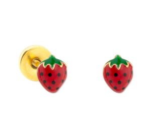 PENDIENTES DE PLATA DE LEY - ACABADO : CHAPADO EN ORO