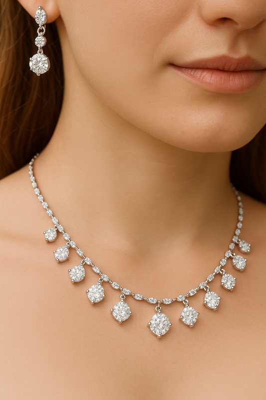 Collar de Estrellas de Plata Personalizable ✨ | Graba tu Constelación Única en Luz DePlata