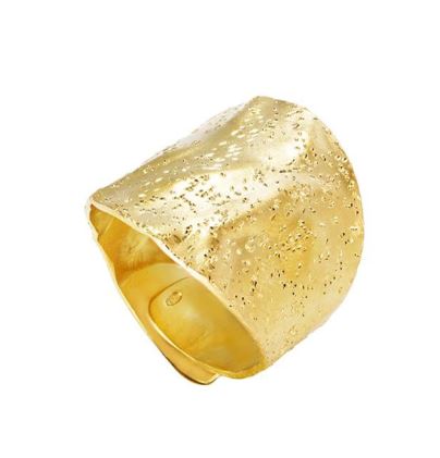 ANILLO PLATA 925 FREE SIZE DIAMAN ORO